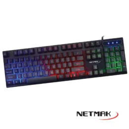 TECLADO GAMER NETMAK NM-ZAKRO