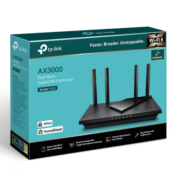 ROUTER TPLINK ARCHER AX55