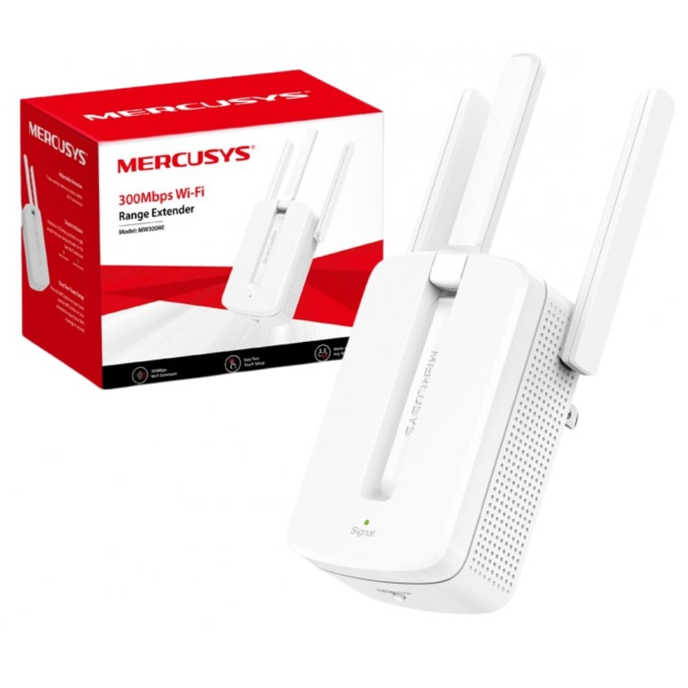 EXTENSOR DE RED MERCUSYS MW300RE