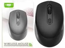 MOUSE JNG INALAMBRICO NEGRO