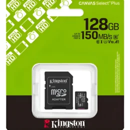 MEMORIA MICRO SD KINGSTONE 128GB CANVAS