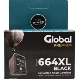 CARTUCHO GLOBAL HP 664 XL NEGRO